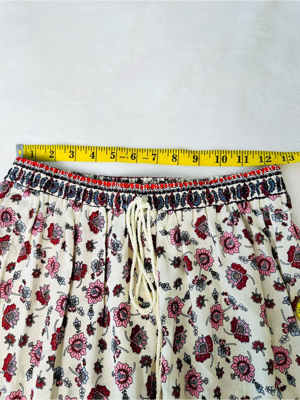 Free People Raga Hiroka Maxi Tiered Bohemian Skirt Size Medium - Picture 7 of 12
